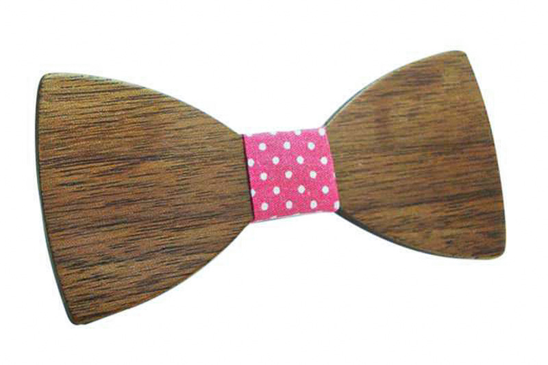 HANXIAODONG Handmade Wood Bow Tie Wooden Bow Tie Alder Wood for a Boy Necktie with Adjustable Color : B